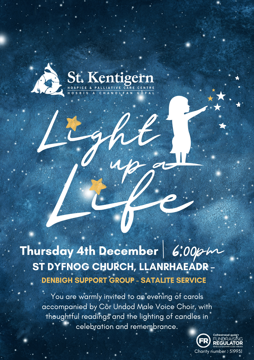 Llanrhaeadr Light up a Life