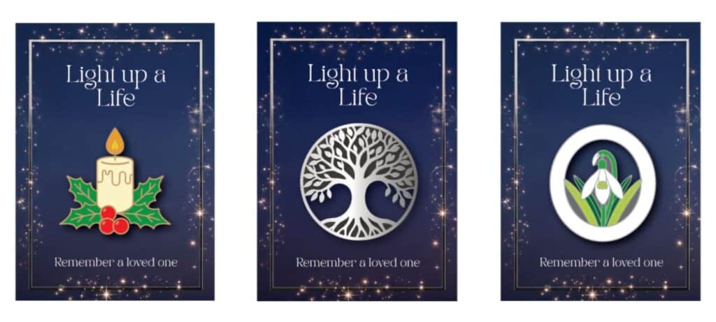 Light Up A Life Pin Badges