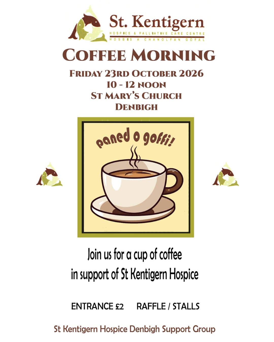Denbigh Support Group Coffee Morning
